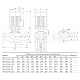 Насос циркуляционный UNIPUMP SVH 32-21-1,5/2