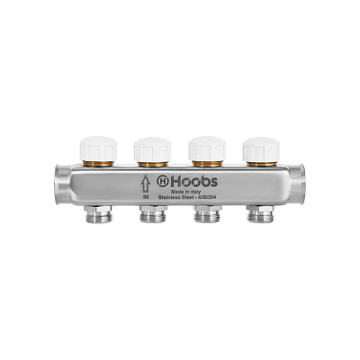 Коллектор HOOBS , термостатическими клапанами, 1 х 3/4 -10 вых .