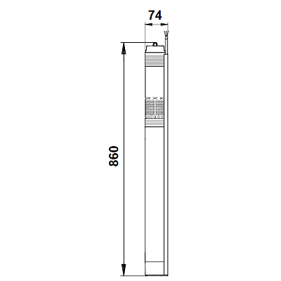 Скважинный насос Grundfos SQ 7-40